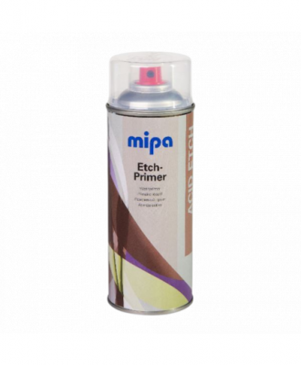 Грунт Mipa Etch-Primer Spray кислотный протравливающий 400мл аэрозоль фото в интернет магазине Новакрас.ру